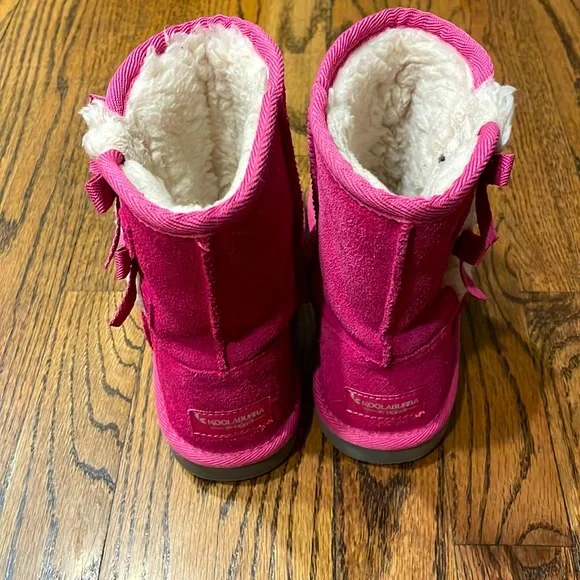 Ugg by Koolaburra pink with bows - Picture 3 of 7